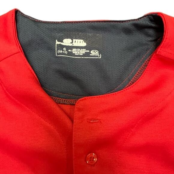 Youth Washington Nationals MLB Red Jersey Sz Large - Picture 5 of 5